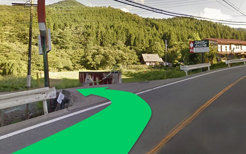 キャンプ場までの途中写真