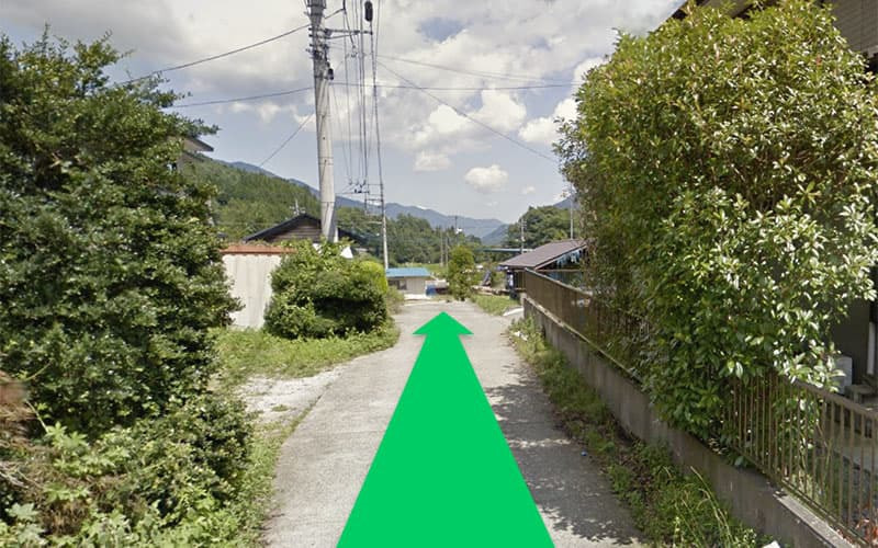 キャンプ場までの途中写真