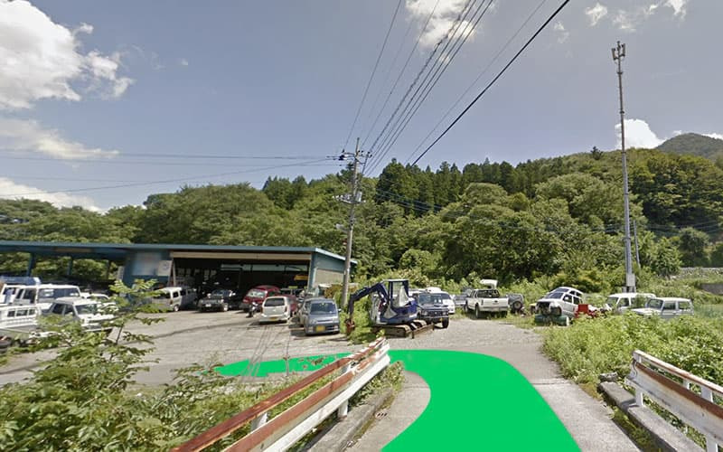 キャンプ場までの途中写真
