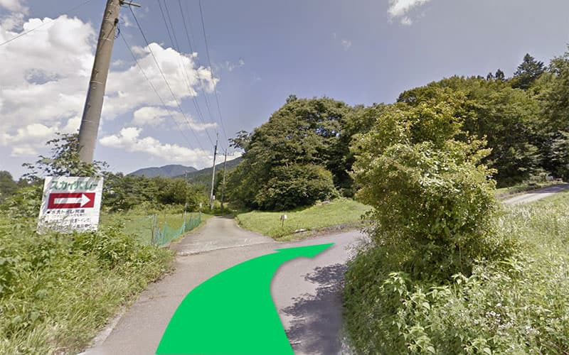 キャンプ場までの途中写真