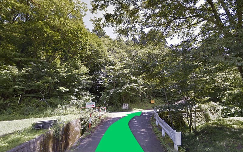 キャンプ場までの途中写真